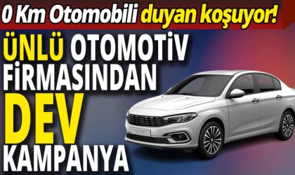 FIAT Otomotiv Firmasından Dev Kampanya