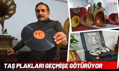 Taş Plakları Geçmişe Götürüyor