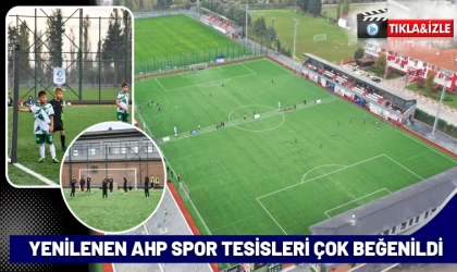 Yenilenen Ahp Spor Tesisleri Çok Beğenildi