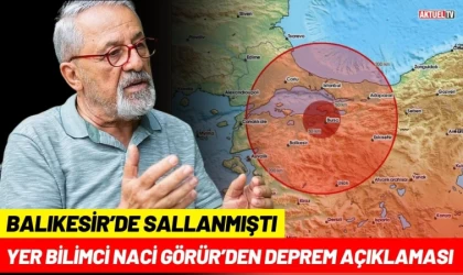 Yer Bilimci Naci Görür’den Deprem Açıklaması