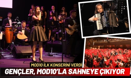 Balıkesir'de MOD10 ilk konserini verdi
