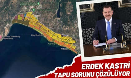 Erdek Kastri mülkiyet sorunu çözülüyor