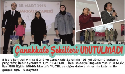 Çanakkale Şehitleri UNUTULMADI