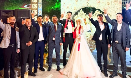 Bozkurtlar Fatih Keskin’in Düğününde Buluştu