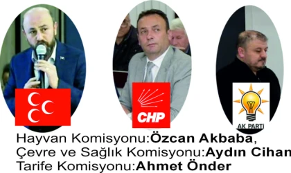 BÜYÜKŞEHİR'DE YENİ ÜYELER GÖREVDE