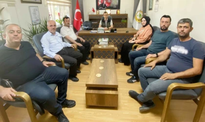 AK Parti’den Orman İşletme Müdürü’ne Hayırlı Olsun Ziyareti