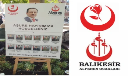 ALPERENLER ŞEHİTLERİMİZİ UNUTMADI