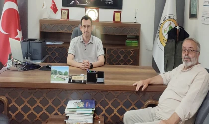 Bizim İvrindi Gazetesi’nden Orman Müdürü Yeşildağ’a Ziyaret