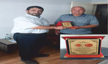 Müftü Birlik’ten Vefa Plaketi: Halil Tor’a Teşekkür